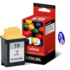 Lexmark 19 (15M2619E) Orjinal Renkli (Color) İnkJet Mürekkep Kartuş
