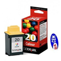Lexmark 20 (15MX120E) Orjinal Renkli (Color) İnkJet Mürekkep Kartuş