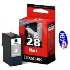 Lexmark 28 (18C1428E) Orjinal Siyah (Black) İnkJet Mürekkep Kartuşu