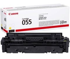 Canon CRG-055 Y (LBP660-LBP662-LBP663-LBP664-MF740-MF741-MF742-MF743-MF744-MF745-MF746) Orjinal Sarı Toner