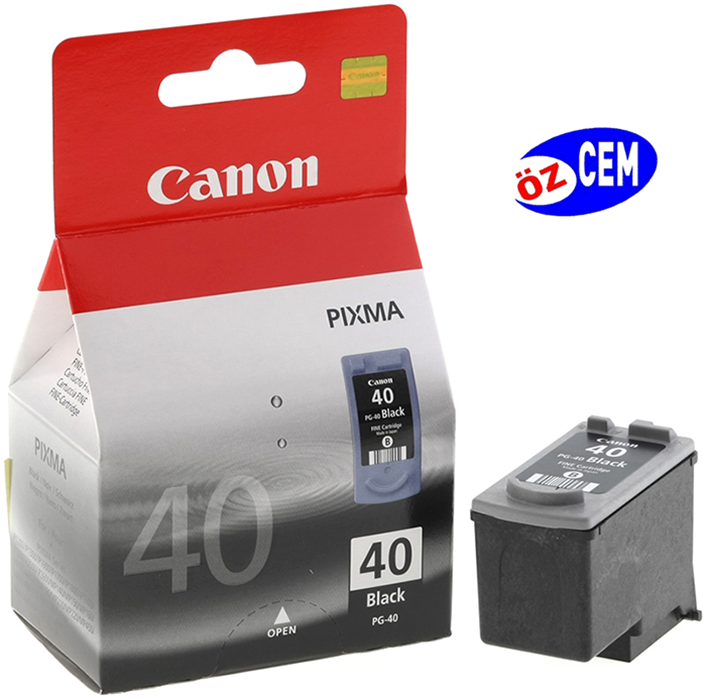 Boş Canon PG-40 Siyah (Black) İnkJet Kartuş Satış