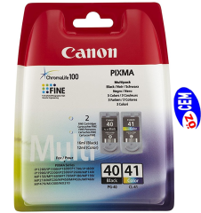 Canon PG-40/CL-41 Orjinal 2'Li Paket (Multi-Pack) İnkJet Kartuşu