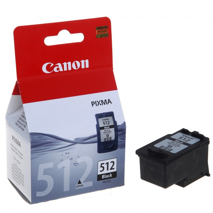 Boş Canon PG-512 (IP2700-MP230-MP235-MP240-MP250-MP252-MP260-MP270-MP272-MP280-MP282-MP480-MP490-MP492-MP495-MX320-MX330-MX350-MX360-MX410-MX420) Siyah Kartuş Alış