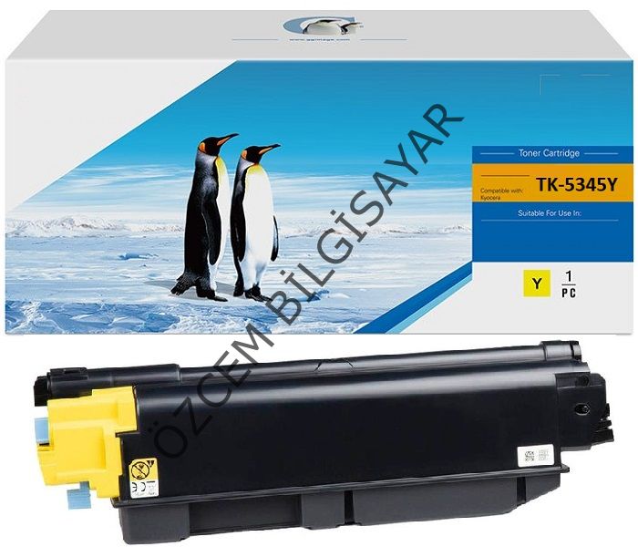 Kyocera TK-5345Y (TASKalfa 352) Muadil Sarı Toner