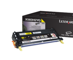 Boş Lexmark X560H2YG (X560) Yüksek Kapasiteli Sarı Toner