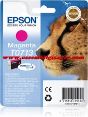 Epson T0713 (C13T07134021) Orjinal Kırmızı (Magenta) İnkJet Mürekkep Kartuşu
