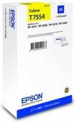Epson T7554 (C13T755440/WF8010/WF-8090/WF-8510/WF-8590) Orjinal Sarı Kartuş