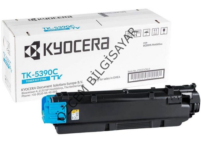 Kyocera TK-5390C (PA4500) Orjinal Mavi Toner