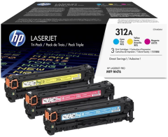 HP CF440AM-CF381A-CF382A-CF383A-312A (M476) Orjinal CMY Toner