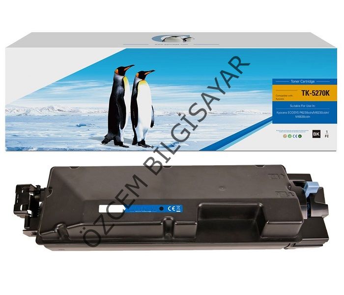 Kyocera TK-5270BK (M6230-M6630-P6230) Muadil Siyah Toner