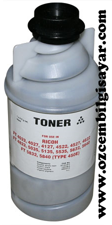 Muadil Ricoh Type 450E (FT 4022-4027-4127-4522-4527-4622-5035-5535-5632-5640) Toner (Compatible)