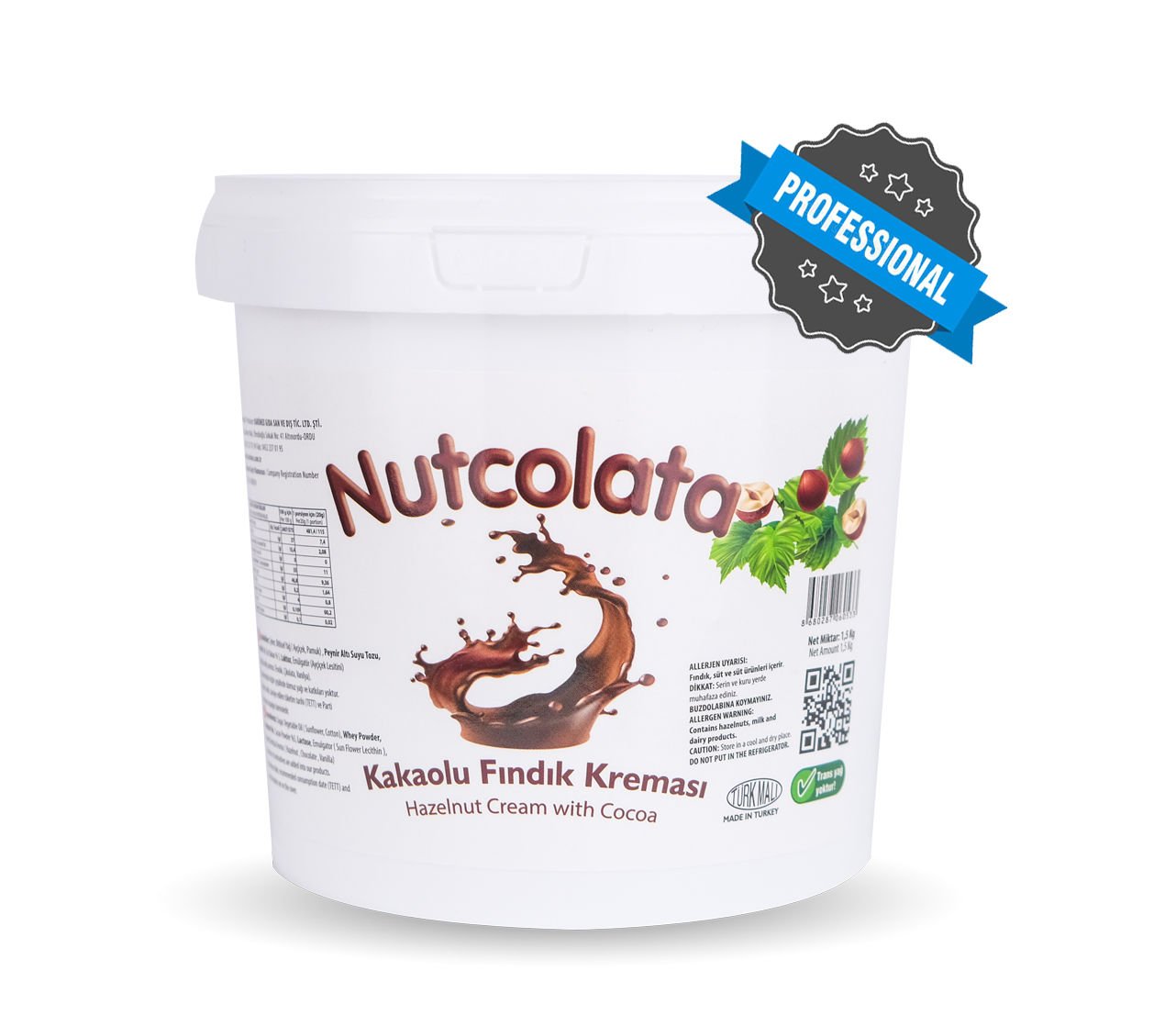 Nutcolata Kakaolu Fındık Kreması 5kg