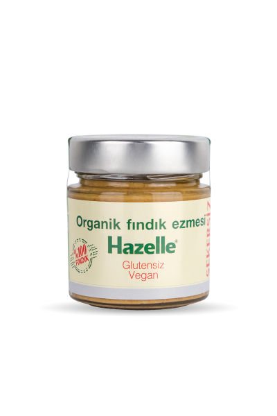 Hazelle Organik Şekersiz Fındık Ezmesi 3x200gram