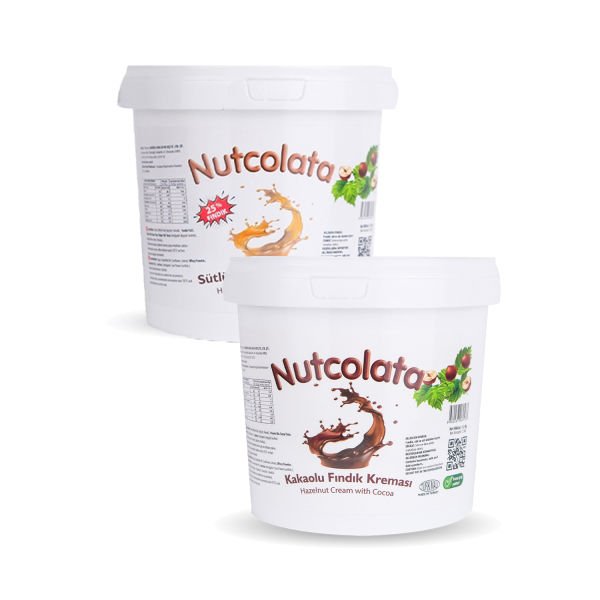 Nutcolata EDT Kakaolu Sütlü Fındık Kreması 1.5kgx2