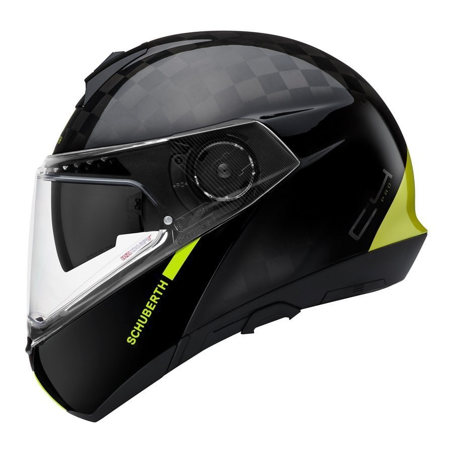 SCHUBERTH C4 PRO CARBON FUSION YELLOW