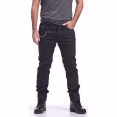 NYKS JEANS NY01 BLACK KAPLAMALI