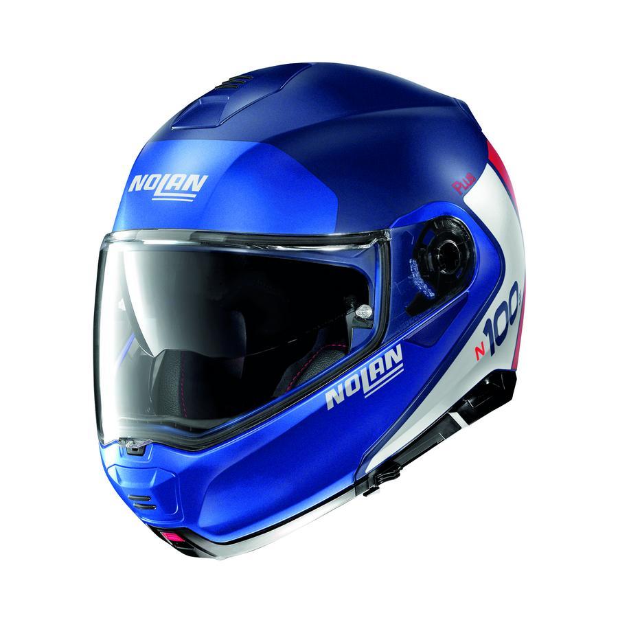 Nolan N100-5 PLUS DISTINCTIVE N-COM 29 FLAT IMPERATOR BLUE