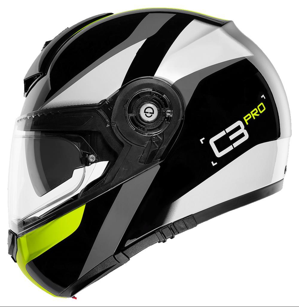 SCHUBERTH C3 PRO KASK SESTANTE YELLOW ÇENE AÇILIR KASK