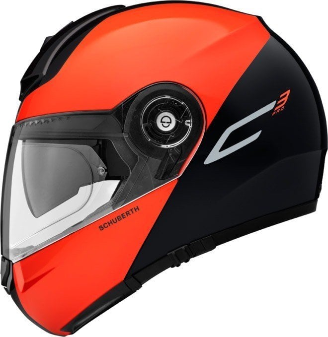 SCHUBERTH C3 PRO SPLIT ORANGE ÇENE AÇILIR KASK