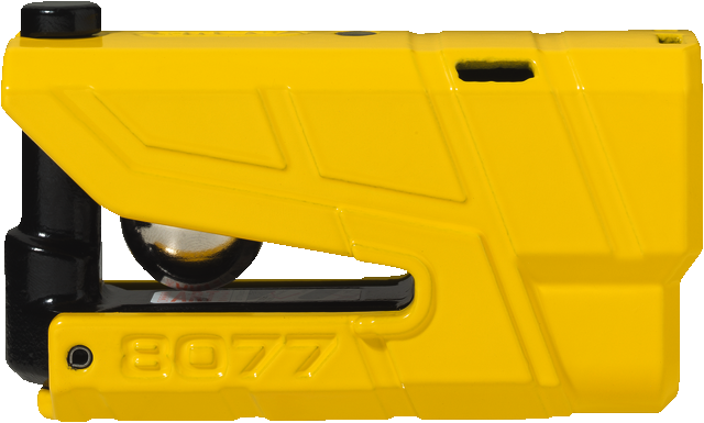 Abus Granit Detecto X-Plus 8077 Alarmlı Disk Kilidi Sarı