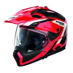 Nolan N70-2 X GRANDES ALPES N-COM 28 CORSA RED