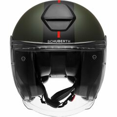 SCHUBERTH M1 PRO MERCURY GREEN AÇIK MOTOSİKLET KASKI