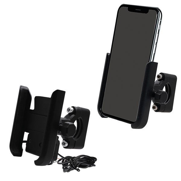 VEXO USBLI ALUMINIUM TELEFON TUTUCU GİDON BAĞLANTILI (CS-856C1 AÇIK MODEL)