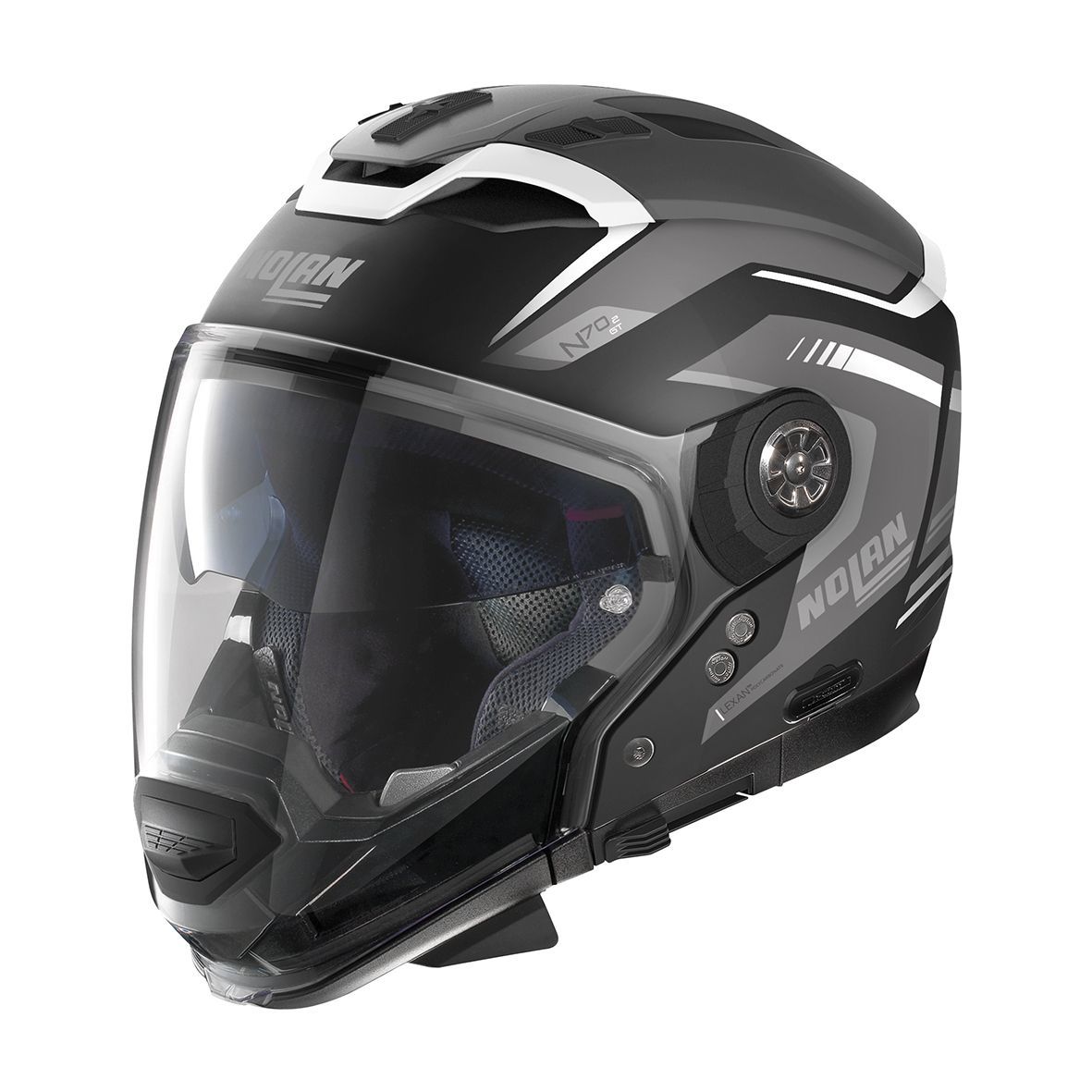 Nolan N70-2 GT SWITCHBACK N-COM (57) FLAT BLACK