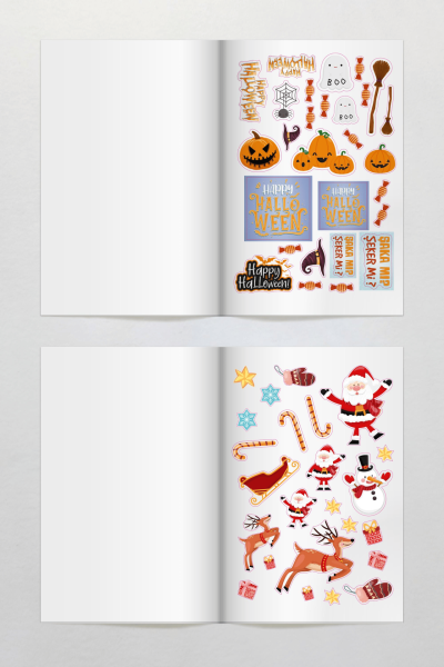 Sticker Book Özel Gün Kutlama Etiket Serisi