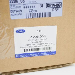 Ön Sağ Far Zenon Mercekli Orjinal | Ford Focus 3 2014-2018