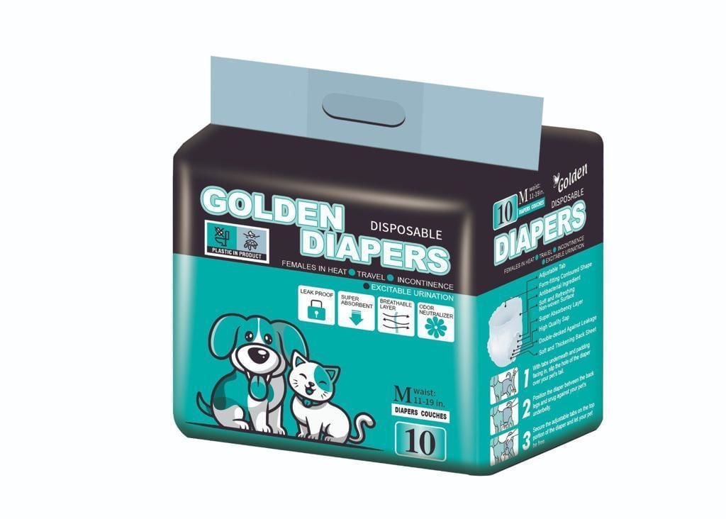 Golden Diapers Köpek Alt Bağlama Bezi Medium