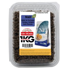 Nd Tahılsız Balıklı Portakallı Yetişkin Kediler İçin Açık Mama 1 KG