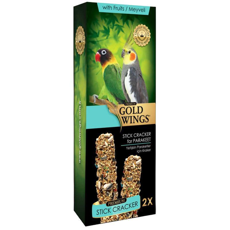 Gold Wings Meyveli Paraket Krakeri 2x65 gr