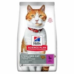 Hill's Sterilised Young Ördekli Kısırlaştırılmış Kuru Kedi Maması 3 Kg