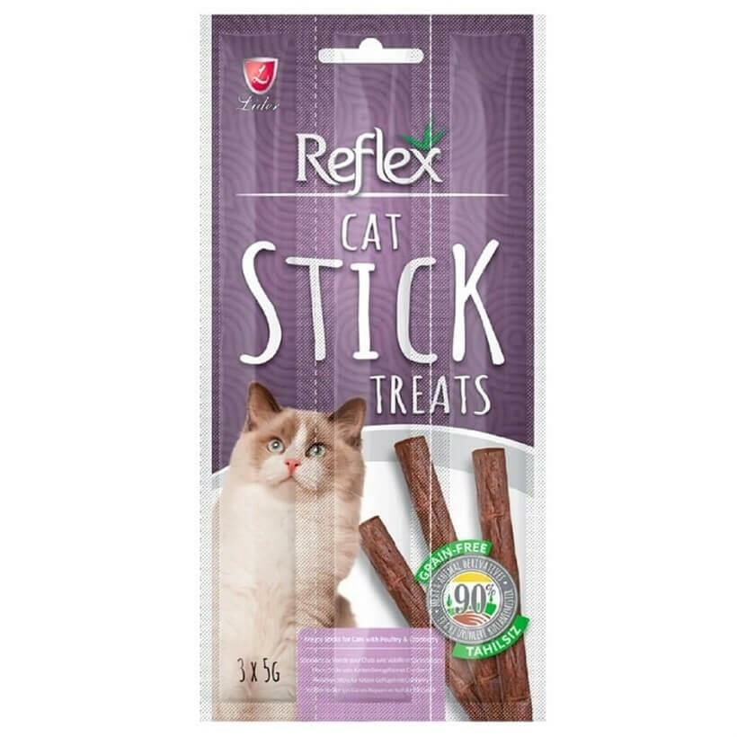 Reflex Kümes Hayvanlı Kedi Ödül Çubuğu 5 Gr x 3