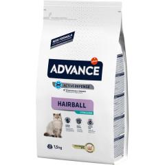 Advance Hairball Hindili Kısırlaştırılmış Kedi Maması 1,5 Kg