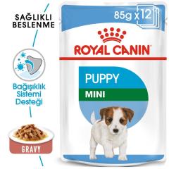 Royal Canin Mini Puppy Soslu Köpek Konservesi 85 gr