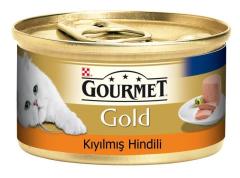 Gourmet Gold Hindi Etli Kıyılmış Kedi Konservesi 85 Gr