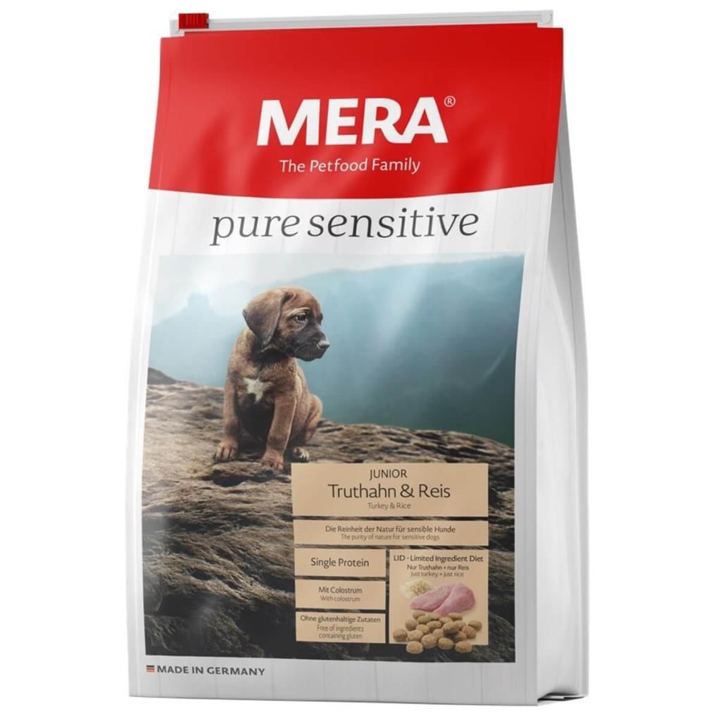 Mera Pure Sensitive Hindili Pirinçli Yavru Köpek Maması 12,5 Kg
