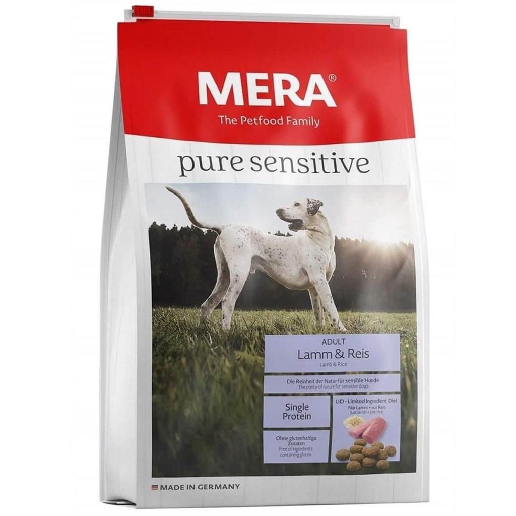 Mera Pure Sensitive Lamb Rice Kuzulu Köpek Maması 12,5 Kg