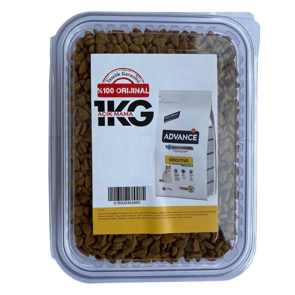 Advance Somonlu Kısırlaştırılmış Kedi Maması 1 Kg (AÇIK PAKET)