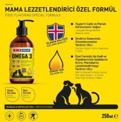 Kiki Excellent Kedi & Köpek Omega 3 250 ml