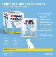 Kiki Excellent Köpek Probiyotik & Prebiyotik Saşe 1 Gr