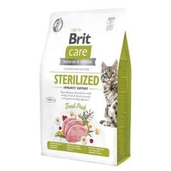 Brit Care Tahılsız Domuzlu Bağışıklık Destekleyici Kısır Kedi Maması 2 Kg