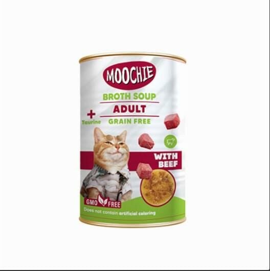 Moochie Dana Etli Yetişkin Kedi Çorbası 135