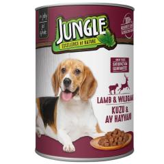 Jungle Kuzu Ve Av Hayvan Etli Köpek Konservesi 415 Gr