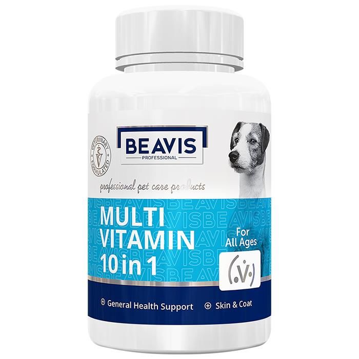 Beavis Yetişkin Köpekler İçin Multi Vitamin 10 in 1 75gr 150 Tablet