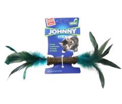 Gigwi Johnny Stick Catnipli Doğal Yeşil Çift Tüylü