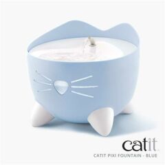 Catit Pixi Fountain Kediler İçin Otomatik Su Kabı 2000ml (Mavi)