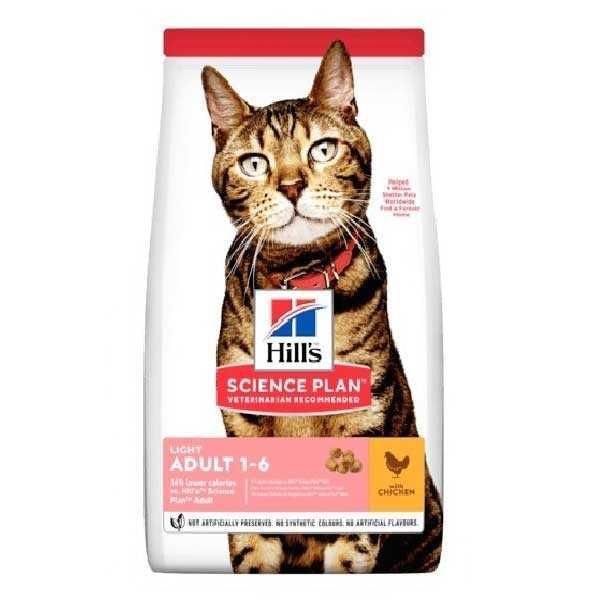 Hills Light Tavuk Etli Düşük Kalorili Yetişkin Kedi Maması 3 Kg